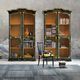 libreria in stile / in legno / in ferro