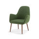 poltrona visitatore contemporanea / in pelle / in tessuto / contract