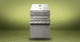 barbecue multicombustibile / fisso / in metallo / professionale