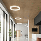 pannello acustico per controsoffitto / in douglas / in legno massiccio / in rovere
