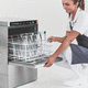 lavastoviglie semplice / per cucina professionale / da appoggio / per posate
