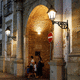 lanterna urbana classica / in alluminio / in acciaio galvanizzato / in vetro