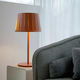 lampada da tavolo / in acciaio / in metallo laccato / contemporanea