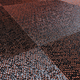 moquette a quadrotte / tessuta / in vinile / contract