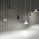 lampada a sospensione / in ottone / in rame / in metallo verniciato