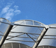 sistema di copertura in ETFE / modulare / di profilati metallici / ETFE Texlon®