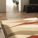 tappeto moderno / a motivi / in fibre sintetiche / rettangolare