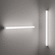 luce da incasso a muro / LED / lineare / professionale