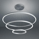 lampadario contemporaneo / in vetro / in alluminio / con 3 punti luce