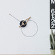 orologio contemporaneo / a muro / analogico / in noce