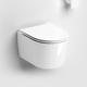 WC sospeso / in ceramica / per uso residenziale / contract
