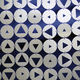 tenda geometrica / a fiori / in metallo