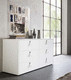 cassettone contemporaneo / in legno laccato / non specificato / bianco