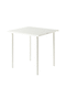 tavolo design / in acciaio inossidabile / con supporto in acciaio inossidabile / rettangolare