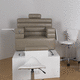 poltrona spa pedicure in pelle / in ecopelle / con poggiapiedi / con poggiatesta