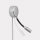 faretto a muro / LED / centrabile / IP40