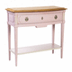 consolle in stile / in legno / con supporto in legno / rettangolare