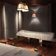 lettino per massaggi su misura / elettrico / in legno / in ecopelle
