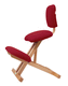 sedia contemporanea / in faggio / ergonomica con poggia ginocchia / contract