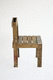 sedia contemporanea / in legno / in materiale di recupero / contract
