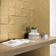 piastrella in ceramica / metallizzato / da interno / da parete