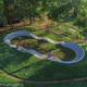 pump track per skatepark / in calcestruzzo