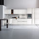 cucina moderna / in legno / laccata / finitura lucida