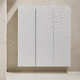 mobile da bagno moderno / in legno / laccato / da parete
