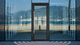 porta per esterni / in alluminio / contemporanea / a doppi vetri