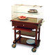 carrello di servizio / contract / refrigerato / in legno