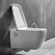 WC con doccetta integrata / sospeso / in ceramica / per uso residenziale