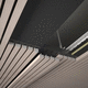 sistema di fissaggio in alluminio / per pannelli / per soffitto / per interni