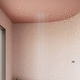 soffione doccia da incasso / a soffitto / rotondo / a pioggia