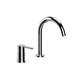 miscelatore per lavabo / da appoggio / in metallo / da interno