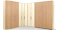 armadio ad angolo / contemporaneo / in legno / con ante battenti