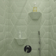 mensola / contemporaneo / in ceramica / per hotel
