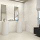 piastrella in gres porcellanato / opaca / da interno / da bagno