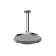 soffione doccia da soffitto / rotondo / a pioggia / contract