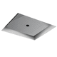 soffione doccia da incasso a soffitto / quadrato / a pioggia