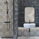 piastrella in ceramica / lucida / da interno / da bagno