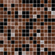 piastrella aspetto mosaico / in vetro / da interno / da parete