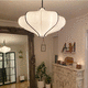 lampada a sospensione / in seta / contemporanea / con cavo