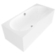 vasca da bagno da appoggio / per ambiente abitativo / in composito / contemporanea