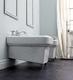 bidet sospeso / in ceramica