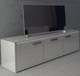 mobile porta TV contemporaneo / modulare / 3 porte / in legno