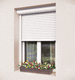 persiana con sensore solare / avvolgibile / in alluminio / in PVC