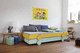 letto con letto estraibile / singolo / contemporaneo / per bambini