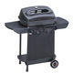 barbecue a gas / con rotelle / in metallo / con carrello