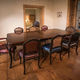 tavolo da pranzo in stile Luigi XV / in legno / rettangolare / su misura