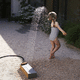 doccia da giardino per piscina / in alluminio / in legno / per uso residenziale
